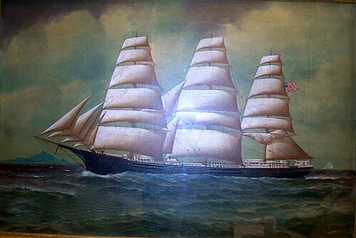 The Ship "St. Francis", 1900, William Edgar