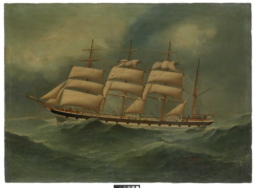 The ship Glencairn, 1950, William Edgar