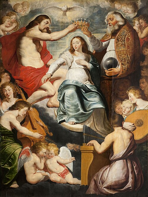 Coronation of Mary, 1617, Arnout Vinckenborch