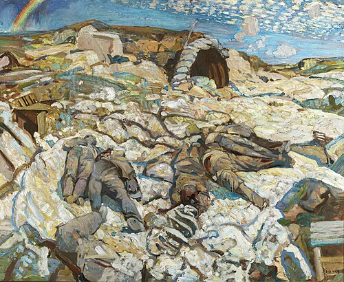The Sunken Road, 1919, Frederick Varley