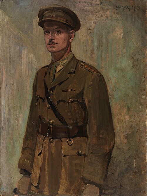 Captain C.P.J. O'Kelly, The Victoria Cross, 1918, Frederick Varley