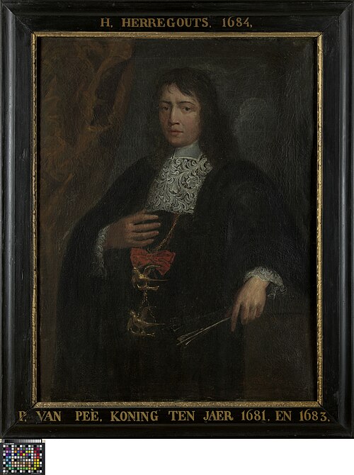Pieter Van Pee, Koning 1681 en 1683, , Jan Baptist Herregouts