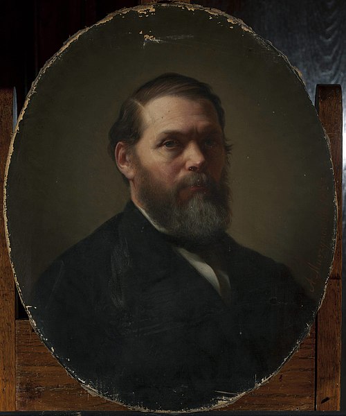Self-portrait, 1883, Antoni Murzynowski