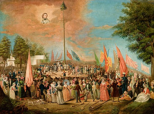 Raising of the Kościuszko Mound, , Jan Nepomucen Bizański