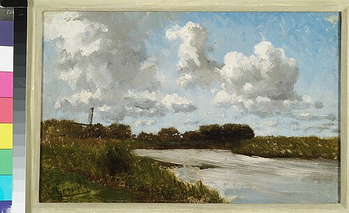 Landschap met water., 1882, Paul Joseph Constantin Gabriël