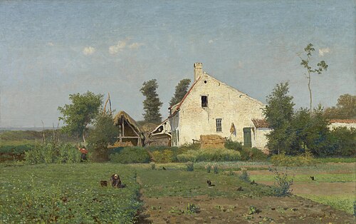 In Groenendaal, near Brussels, 1866, Paul Joseph Constantin Gabriël