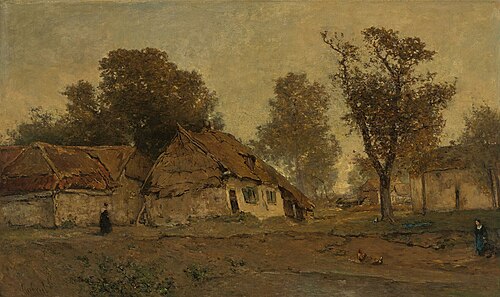 Landscape in Guelders, 1873, Paul Joseph Constantin Gabriël