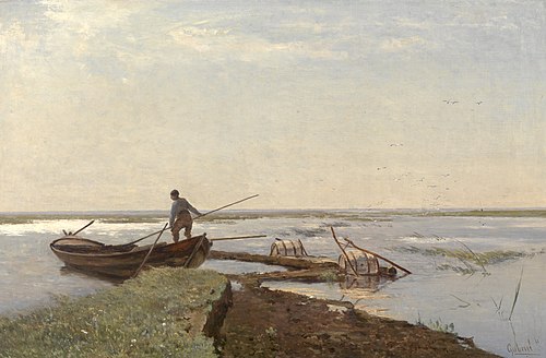 Polder Landscape (in the Kamperpolder), 1880, Paul Joseph Constantin Gabriël
