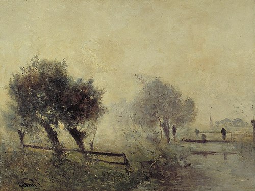 Herfstmorgen, 1850, Paul Joseph Constantin Gabriël