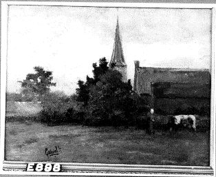 Gezicht op een dorp, 1850, Paul Joseph Constantin Gabriël
