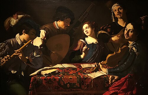 The Concert, 1620, Theodore Rombouts