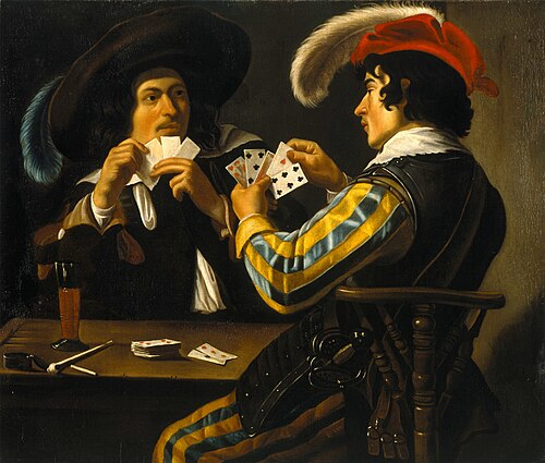Les Joueurs de cartes, 1627, Theodore Rombouts
