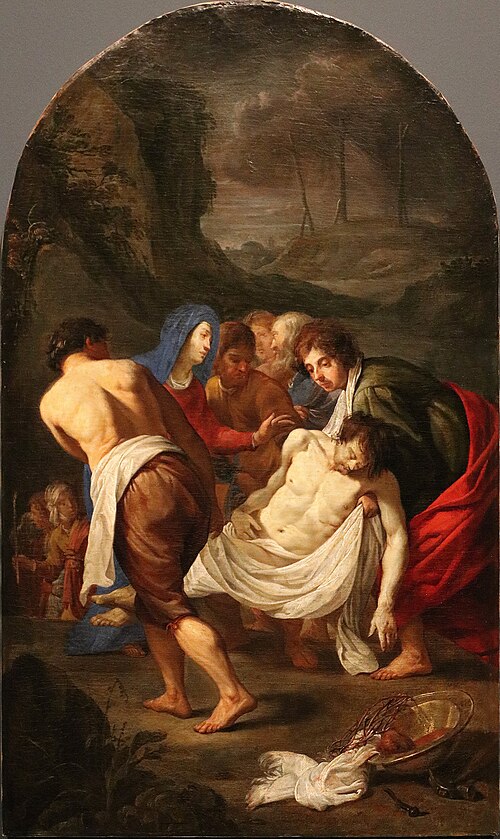 Entombment of Christ, 1629, Theodoor Rombouts
