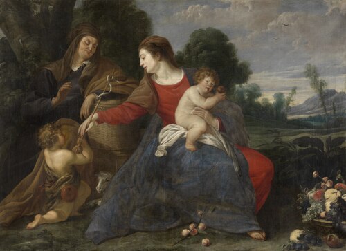 The Holy Family, 1634, Theodoor Rombouts