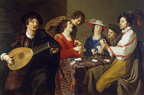 Card Game, 1620, Theodoor Rombouts