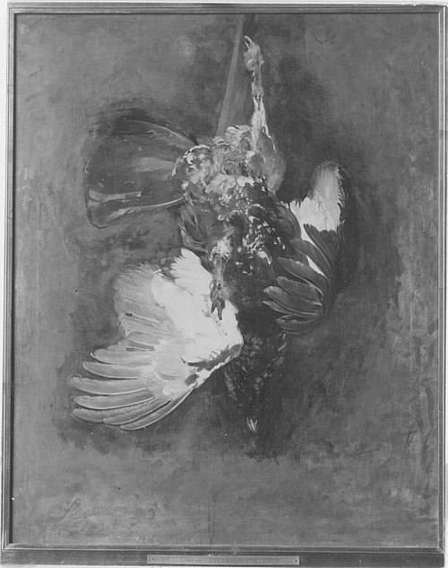 Auerhahn (Stillleben), , Heinrich Weber