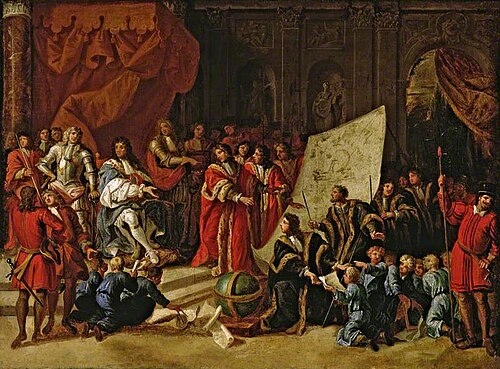 Charles II Giving an Audience at Christ's Hospital, 1680, Antonio Verrio
