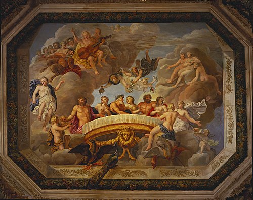 The Banquet of the Gods, , Antonio Verrio