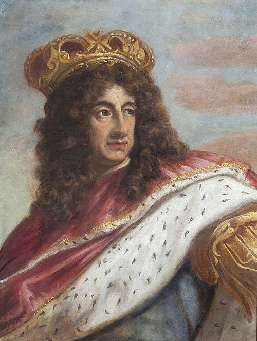 King Charles II  (1630-1685) (Fragment), 1678, Antonio Verrio