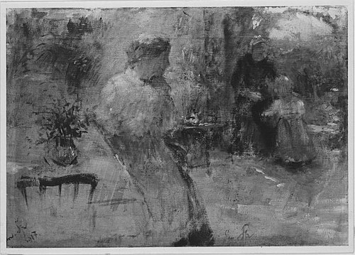 Der kleine Besuch, 1917, Emanuel Spitzer
