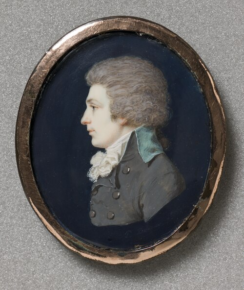 A Selfportrait, 1791, Pierre-Louis Bouvier