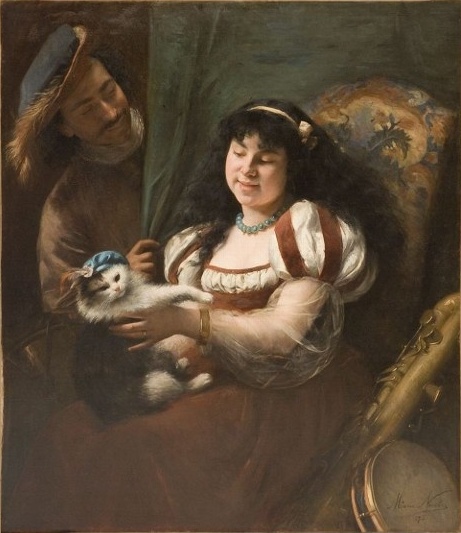 Avant la parade, 1874, Marie Joséphine Nicolas