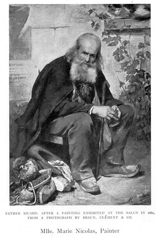 Father Ricard, 1882, Marie Joséphine Nicolas