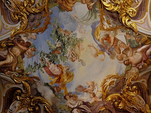 Summer room, 1688, Gregorio de Ferrari