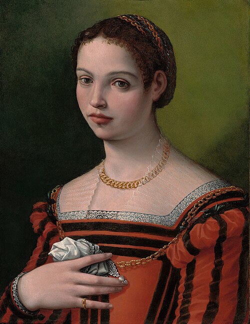 Portrait of a Lady, 1550, Michele Tosini