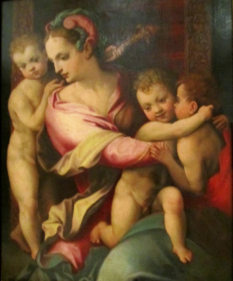 Allégorie de la Charité., 1560, Michele Tosini