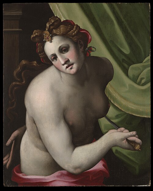 Lucretia, 1550, Michele Tosini