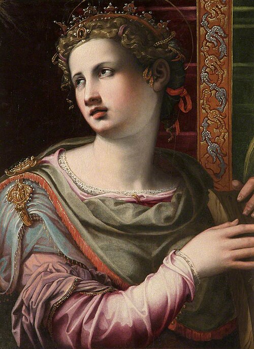 Saint Catherine, 1520, Michele Tosini