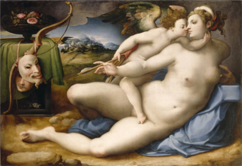 Venus and Cupid, , Michele Tosini