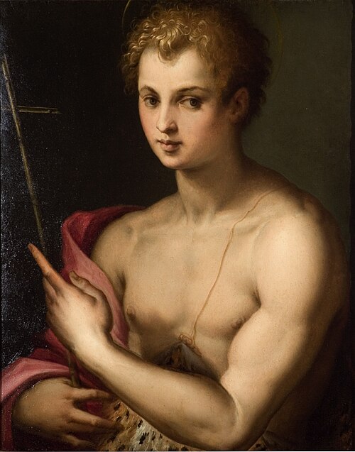 Saint John the Baptist, 1570, Michele Tosini