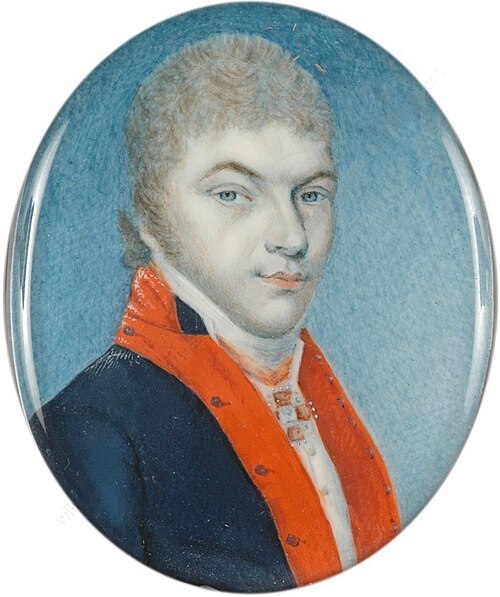 Prince Pavel Gavrilovich Gagarin, 1799, Peter Edward Stroehling