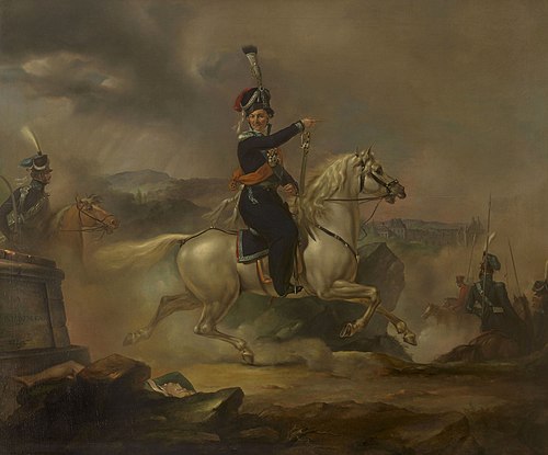 Count Platoff, Hetman of the Cossacks, 1814, Peter Edward Stroehling