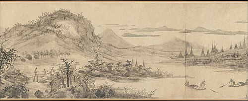 Joys of the Fisherman, 1410, Wang Fu