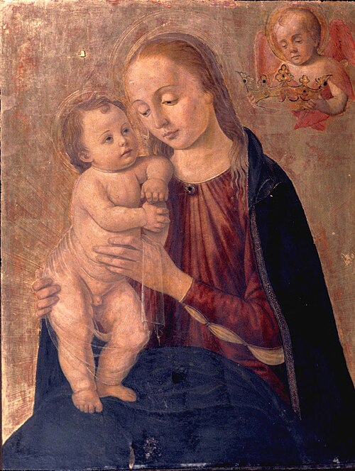 Madonna and Child with Cherub, , Biagio di Antonio Tucci