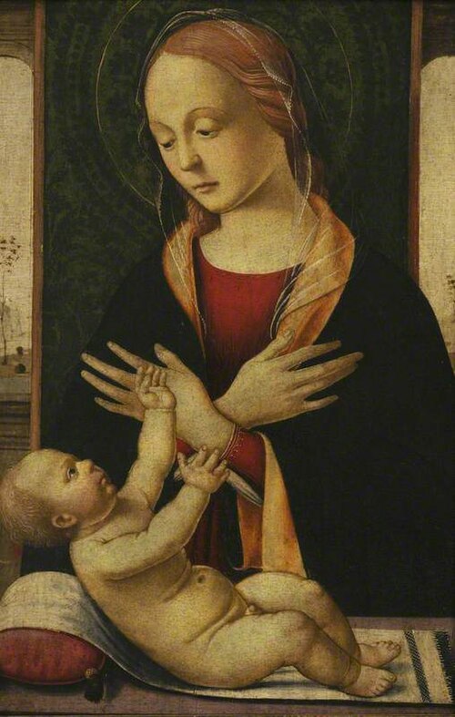 The Virgin Adoring the Child, , Biagio di Antonio Tucci