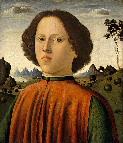 Portrait d'un garçon, 1478, Biagio di Antonio Tucci