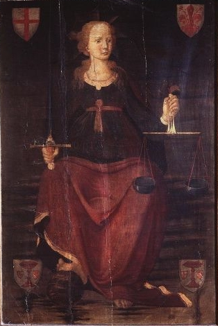 Justice, 1490, Biagio di Antonio Tucci