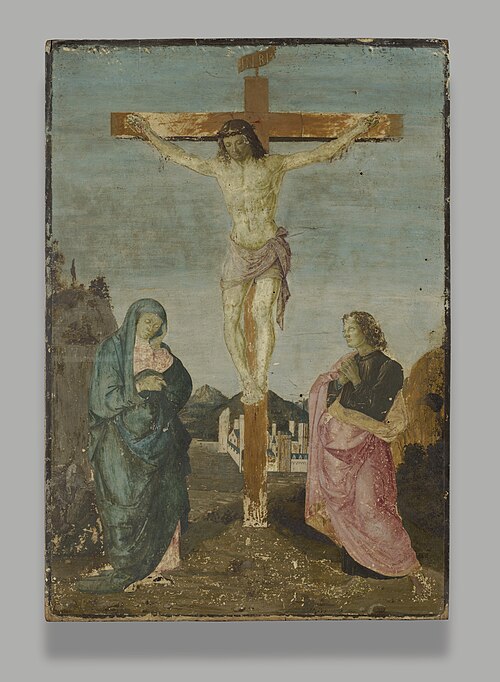 The Crucifixion, 1480, Biagio di Antonio Tucci
