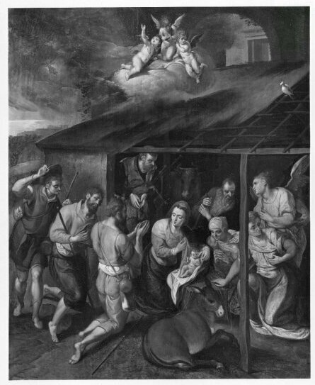 Adoration of the shepherds, 1577, Gillis Mostaert