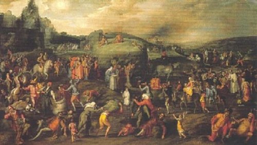 Hooiwagen, 1574, Gillis Mostaert