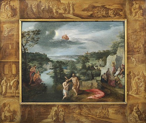 The Baptism of Christ, 1598, Gillis Mostaert