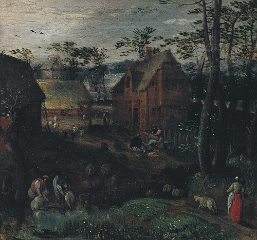 Summer, 1580, Gillis Mostaert