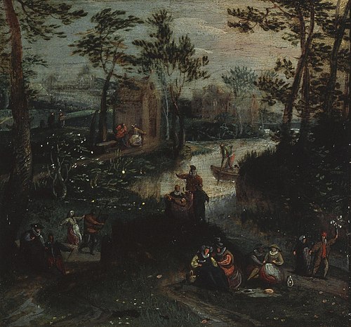 Autumn (?), 1580, Gillis Mostaert