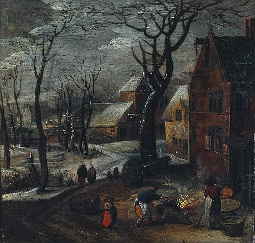 Winter, 1580, Gillis Mostaert