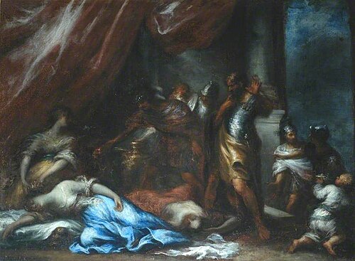 The Death of Cleopatra, 1640, Cecco Bravo