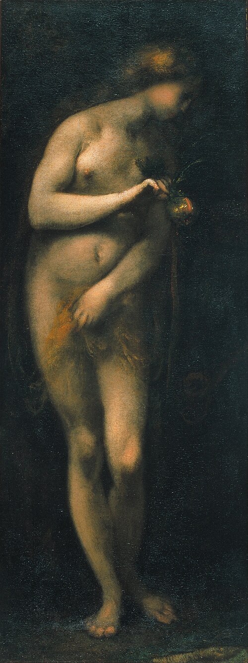 Temptation of Eve, 1650, Cecco Bravo